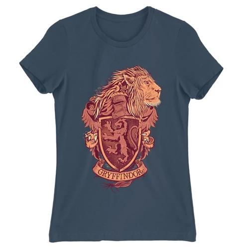 Denim Harry Potter női rövid ujjú póló - Gryffindor