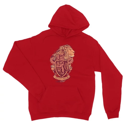 Piros Harry Potter unisex kapucnis pulóver - Gryffindor