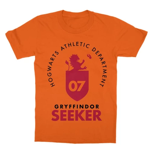 Narancs Harry Potter gyerek rövid ujjú póló - Gryffindor Seeker