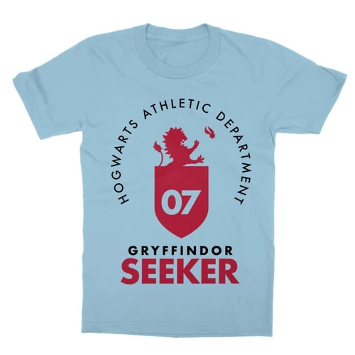 Világoskék Harry Potter gyerek rövid ujjú póló - Gryffindor Seeker