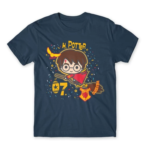 Denim Harry Potter férfi rövid ujjú póló - H. Potter 07