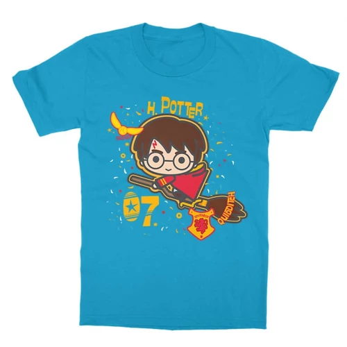 Atollkék Harry Potter gyerek rövid ujjú póló - H. Potter 07