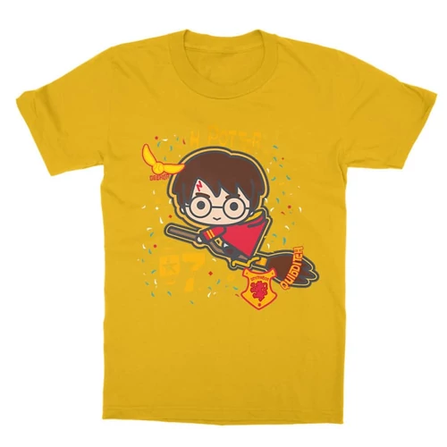 Sárga Harry Potter gyerek rövid ujjú póló - H. Potter 07