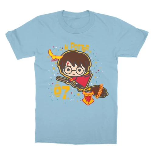 Világoskék Harry Potter gyerek rövid ujjú póló - H. Potter 07
