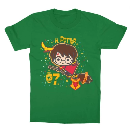 Zöld Harry Potter gyerek rövid ujjú póló - H. Potter 07
