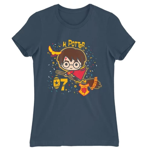 Denim Harry Potter női rövid ujjú póló - H. Potter 07