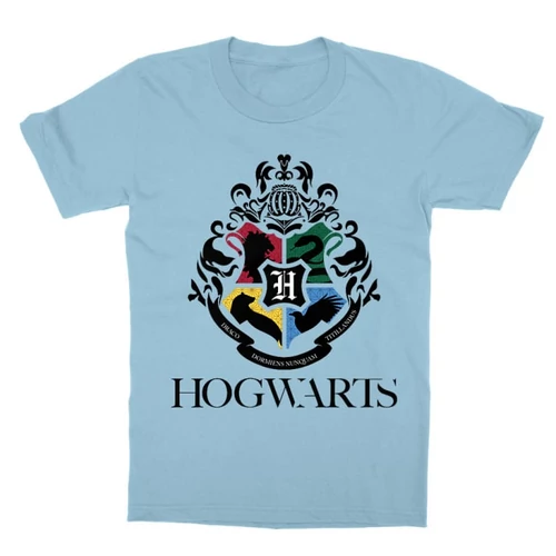 Világoskék Harry Potter gyerek rövid ujjú póló - Hogwarts Alumni