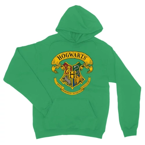 Zöld Harry Potter unisex kapucnis pulóver - Hogwarts Color 