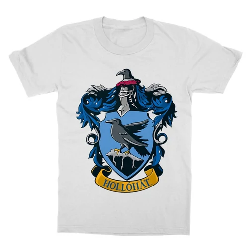 Fehér Harry Potter gyerek rövid ujjú póló - Hollóhát Logo