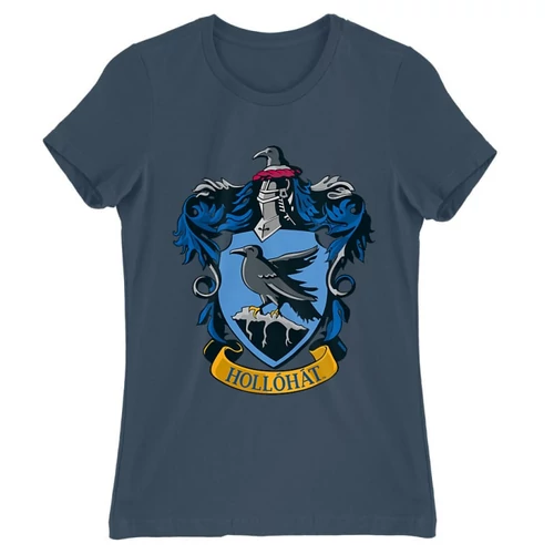 Denim Harry Potter női rövid ujjú póló - Hollóhát Logo