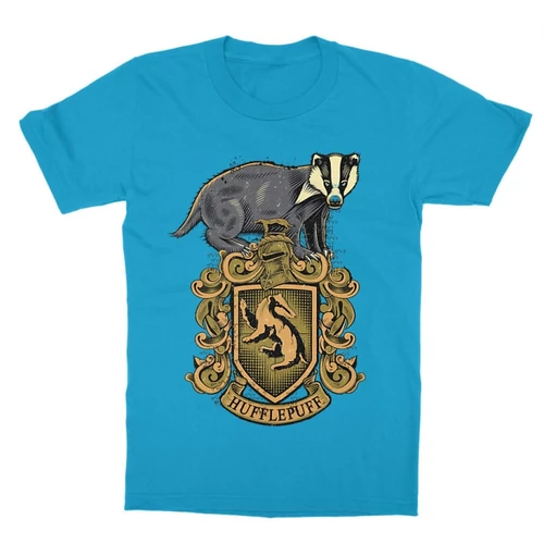 Atollkék Harry Potter gyerek rövid ujjú póló - Hufflepuff