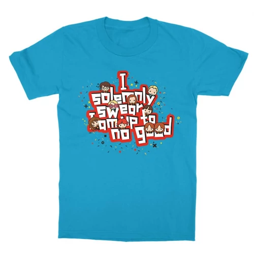 Atollkék Harry Potter gyerek rövid ujjú póló - I solemny swear