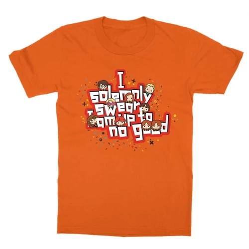 Narancs Harry Potter gyerek rövid ujjú póló - I solemny swear