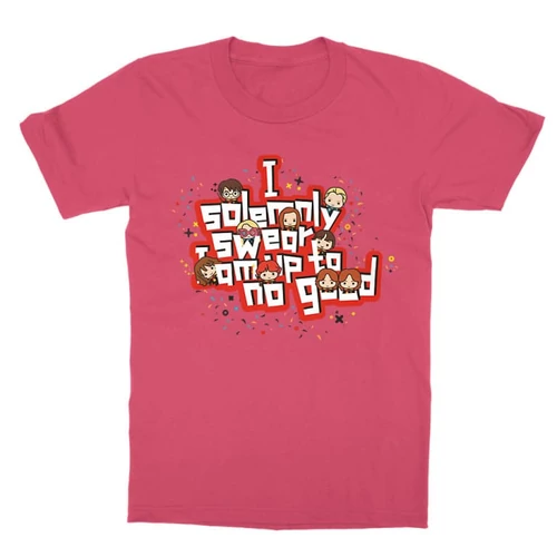 Pink Harry Potter gyerek rövid ujjú póló - I solemny swear