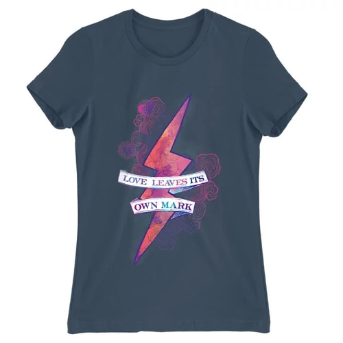 Denim Harry Potter női rövid ujjú póló - Love Mark