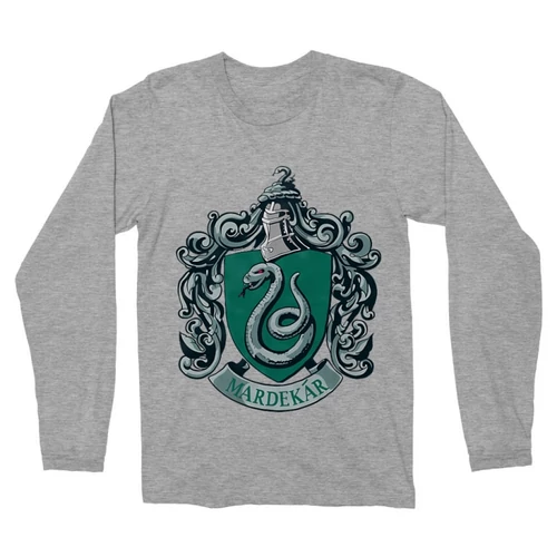 Sportszürke Harry Potter férfi hosszú ujjú póló - Mardekar Logo