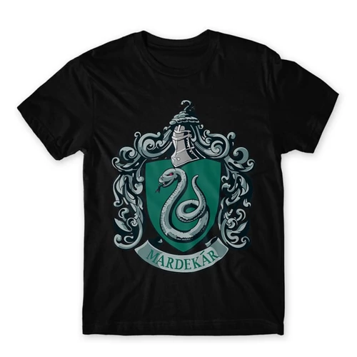 Fekete Harry Potter férfi rövid ujjú póló - Mardekar Logo