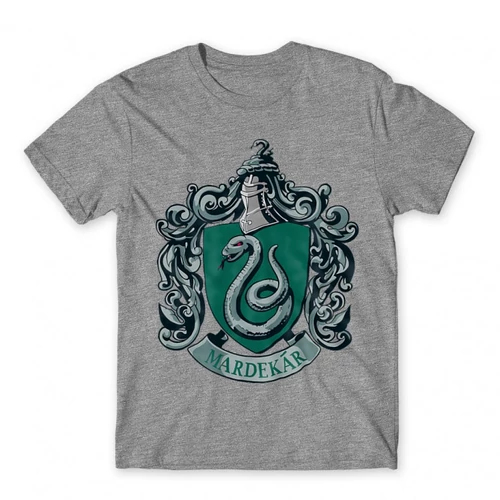 Sportszürke Harry Potter férfi rövid ujjú póló - Mardekar Logo