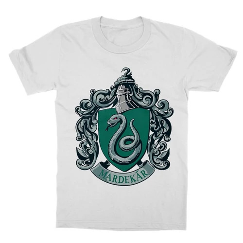 Fehér Harry Potter gyerek rövid ujjú póló - Mardekar Logo