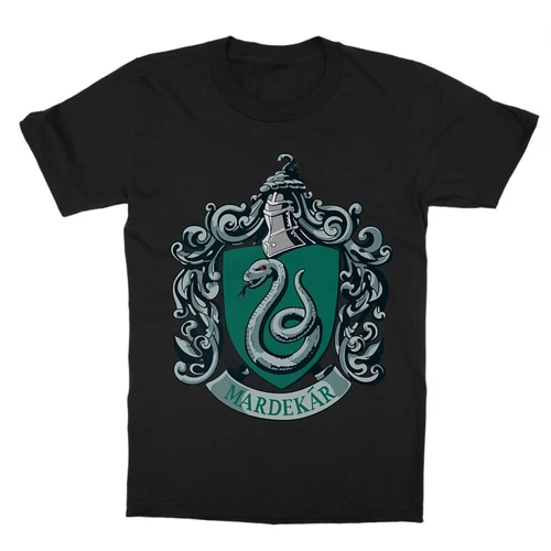 Fekete Harry Potter gyerek rövid ujjú póló - Mardekar Logo