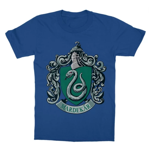 Királykék Harry Potter gyerek rövid ujjú póló - Mardekar Logo
