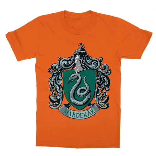 Narancs Harry Potter gyerek rövid ujjú póló - Mardekar Logo