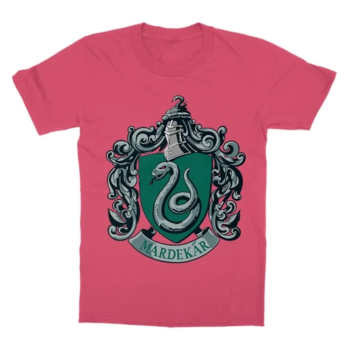 Pink Harry Potter gyerek rövid ujjú póló - Mardekar Logo