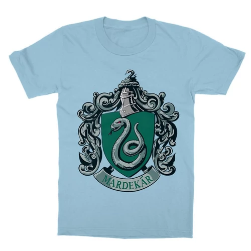 Világoskék Harry Potter gyerek rövid ujjú póló - Mardekar Logo