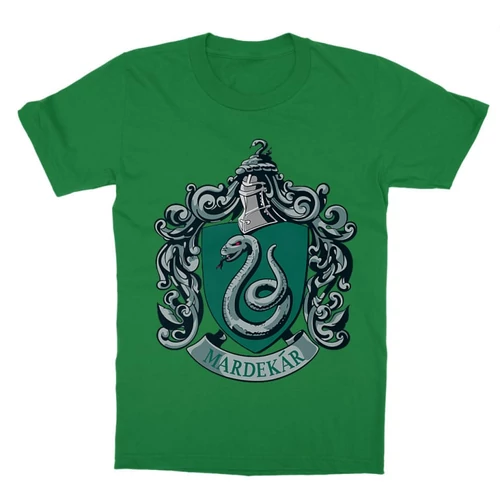 Zöld Harry Potter gyerek rövid ujjú póló - Mardekar Logo