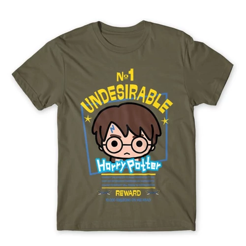 Cink Harry Potter férfi rövid ujjú póló - No. 1 Undesirable