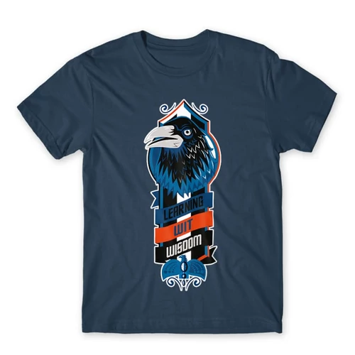 Denim Harry Potter férfi rövid ujjú póló - Ravenclaw values