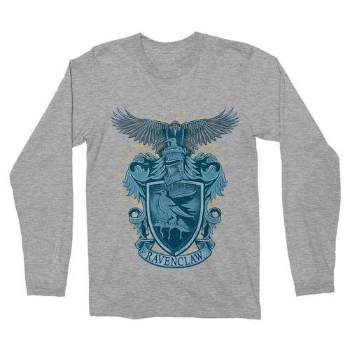 Sportszürke Harry Potter férfi hosszú ujjú póló - Ravenclaw
