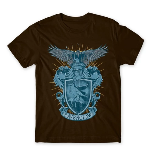 Barna Harry Potter férfi rövid ujjú póló - Ravenclaw