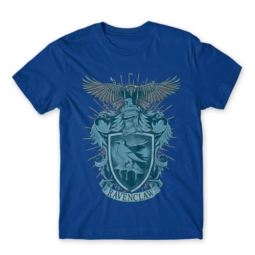Királykék Harry Potter férfi rövid ujjú póló - Ravenclaw