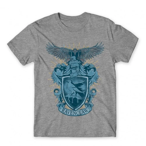 Sportszürke Harry Potter férfi rövid ujjú póló - Ravenclaw