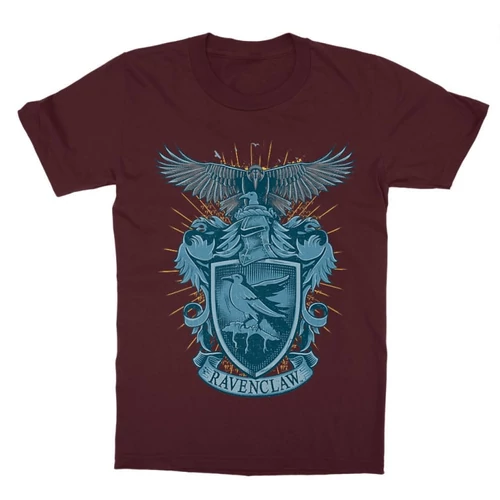Bordó Harry Potter gyerek rövid ujjú póló - Ravenclaw