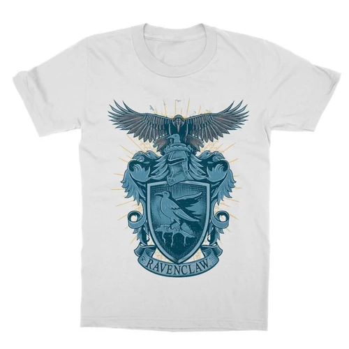 Fehér Harry Potter gyerek rövid ujjú póló - Ravenclaw