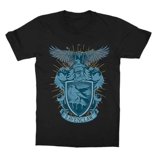 Fekete Harry Potter gyerek rövid ujjú póló - Ravenclaw