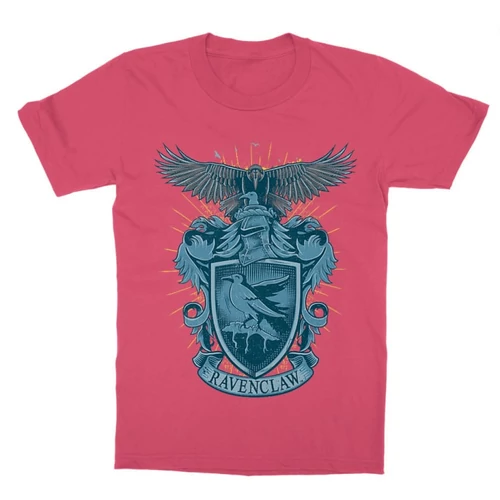 Pink Harry Potter gyerek rövid ujjú póló - Ravenclaw