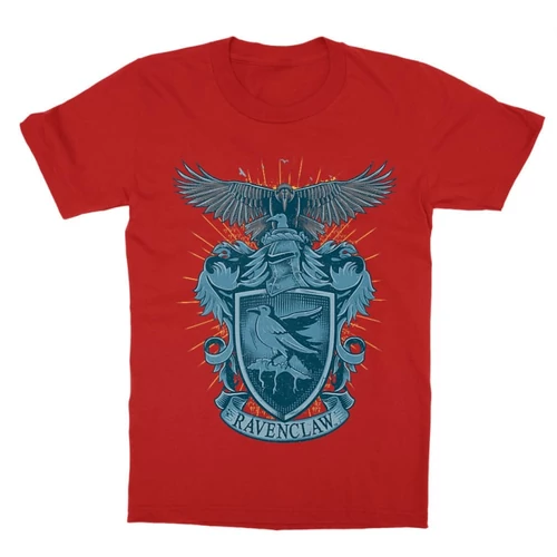 Piros Harry Potter gyerek rövid ujjú póló - Ravenclaw