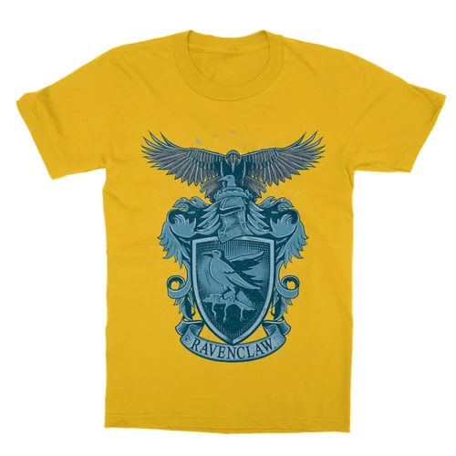 Sárga Harry Potter gyerek rövid ujjú póló - Ravenclaw