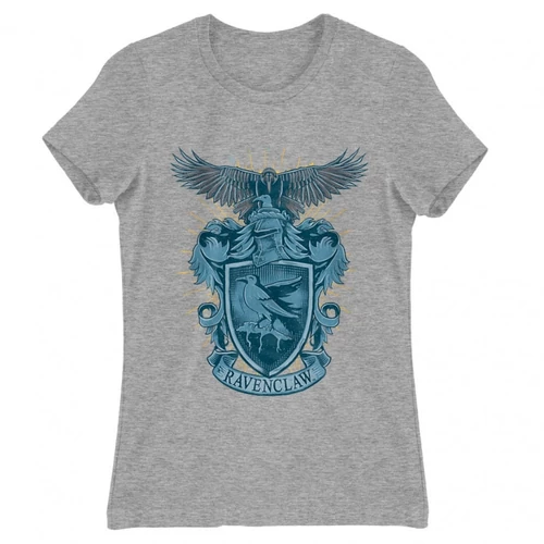 Sportszürke Harry Potter női rövid ujjú póló - Ravenclaw