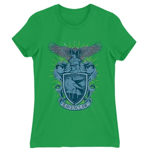 Zöld Harry Potter női rövid ujjú póló - Ravenclaw