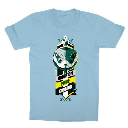 Világoskék Harry Potter gyerek rövid ujjú póló - Slytherin Values