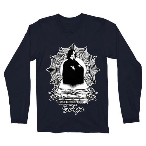 Sötétkék Harry Potter férfi hosszú ujjú póló - Snape