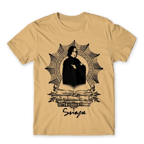 Homok Harry Potter férfi rövid ujjú póló - Snape