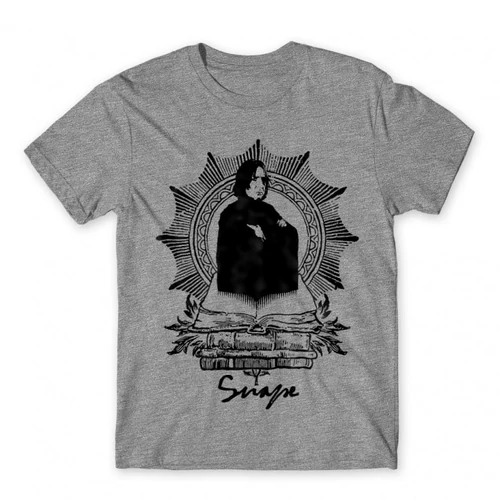 Sportszürke Harry Potter férfi rövid ujjú póló - Snape