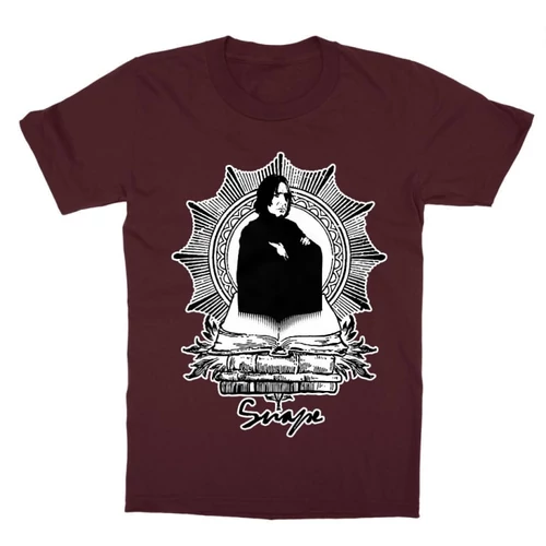 Bordó Harry Potter gyerek rövid ujjú póló - Snape
