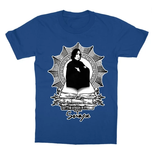 Királykék Harry Potter gyerek rövid ujjú póló - Snape