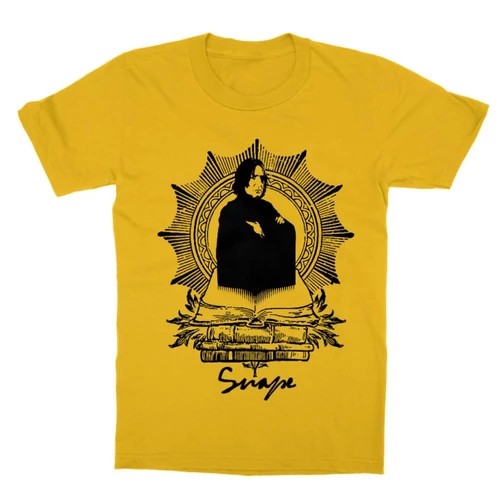 Sárga Harry Potter gyerek rövid ujjú póló - Snape